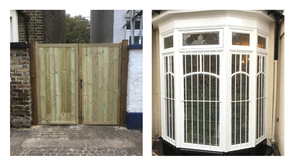 Side gate / bay window